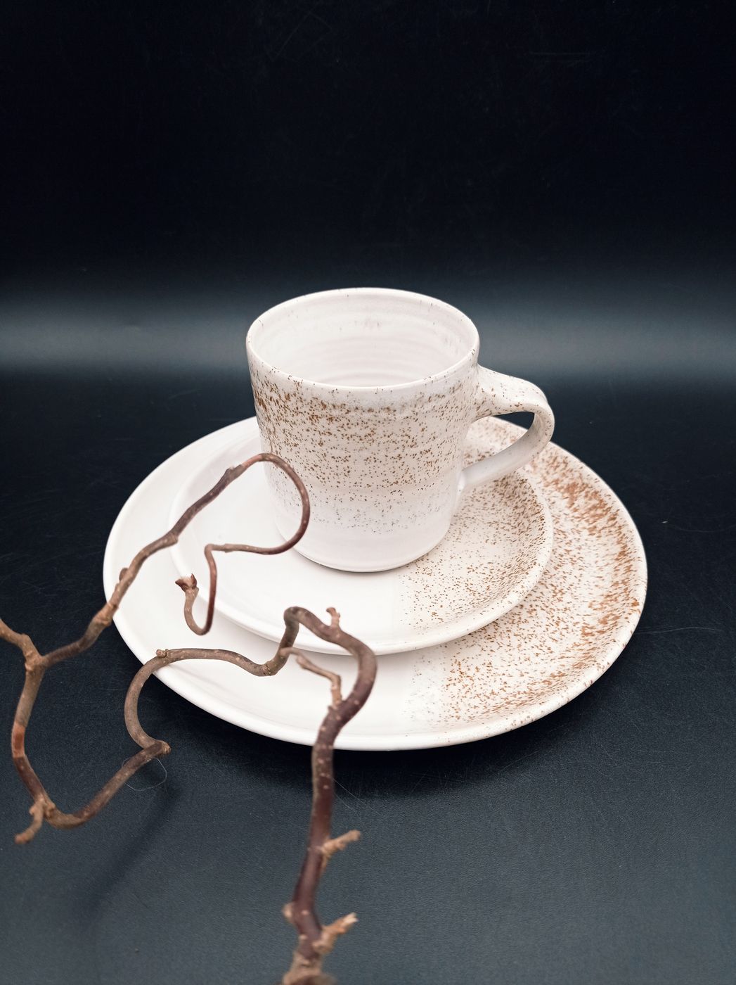 Neu: Tasse mit Teller