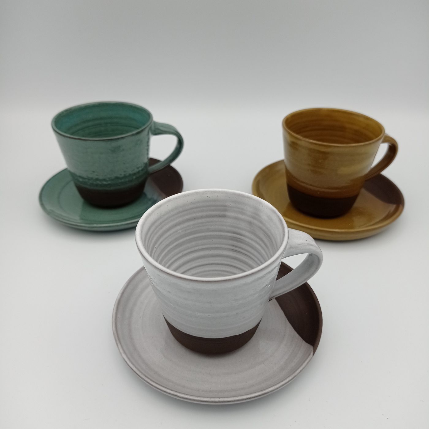 Cups and saucers