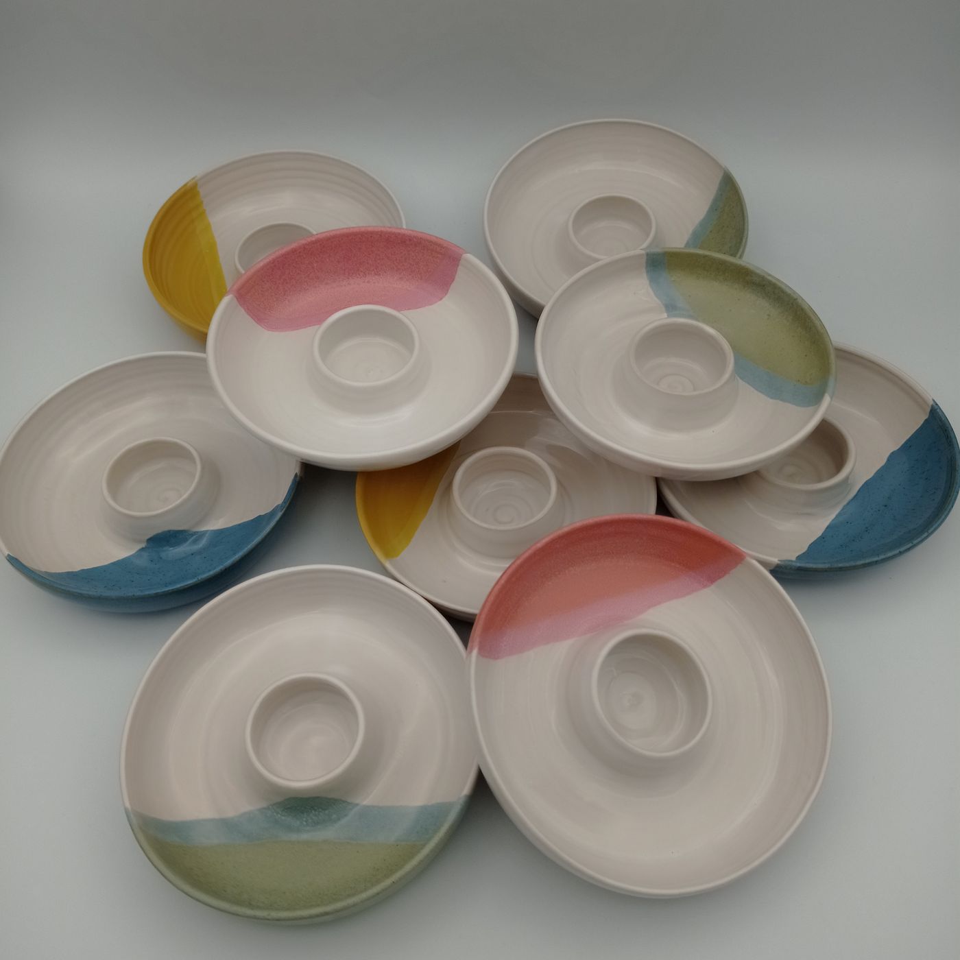 Kaleidoskop – Eierbecher-Teller