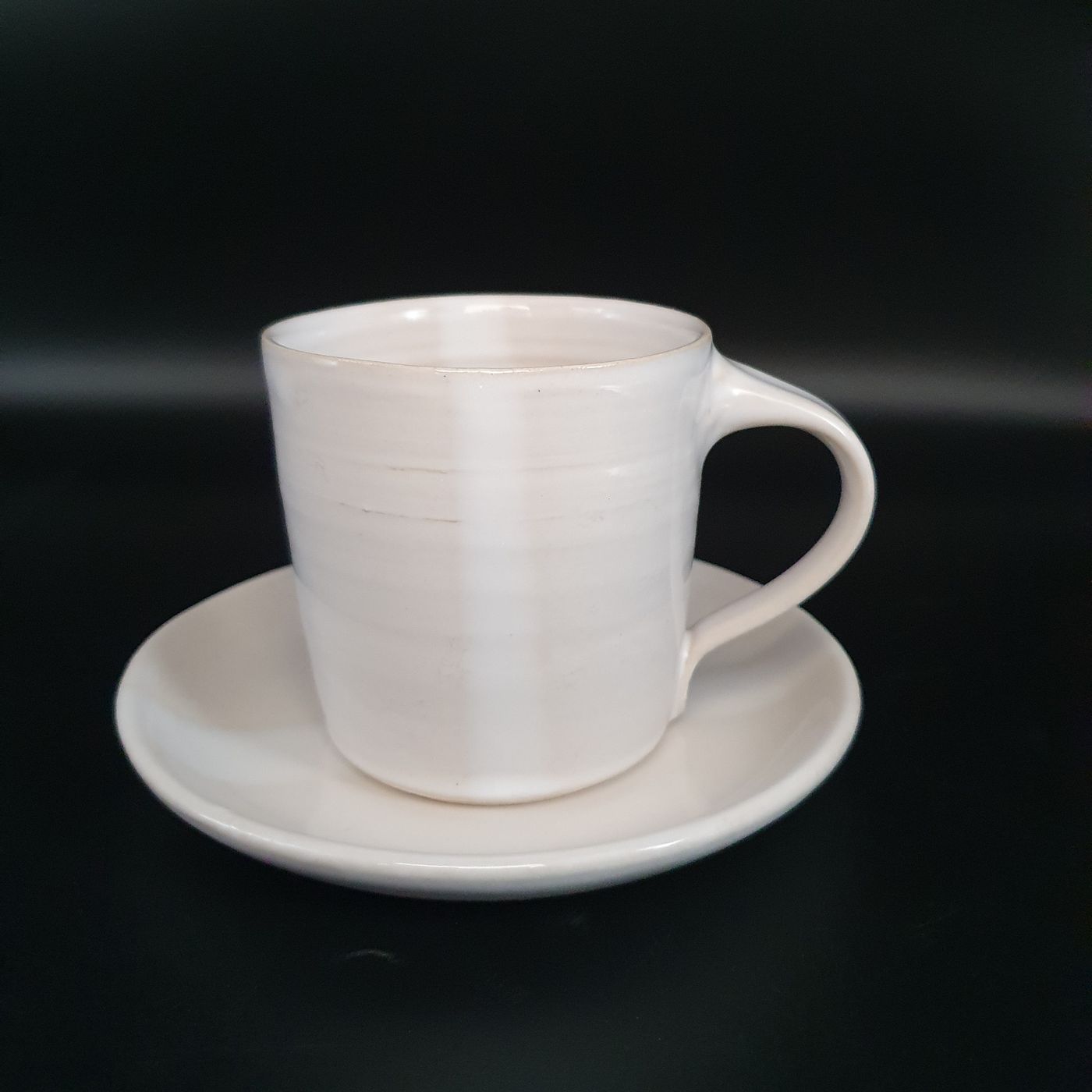 Ivory – Tasse mit Untertasse