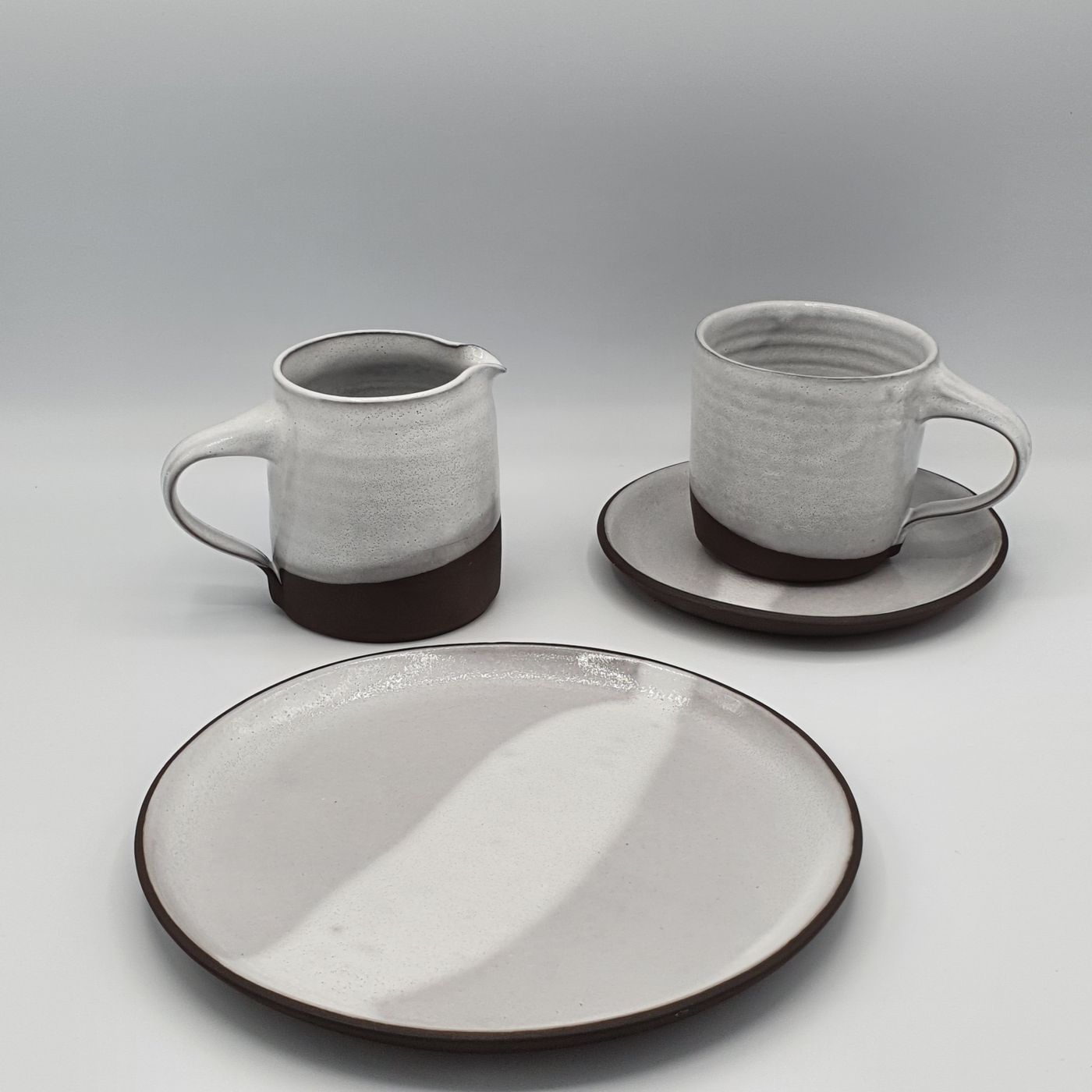 Terra Luna – milk jug and cup